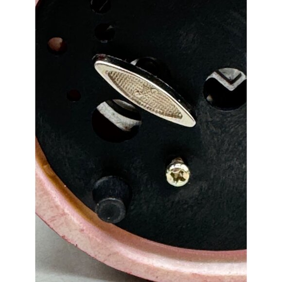 Santa & Snowman Christmas Snow Globe tree jolly snowflakes red green 6" READ - Picture 9 of 11